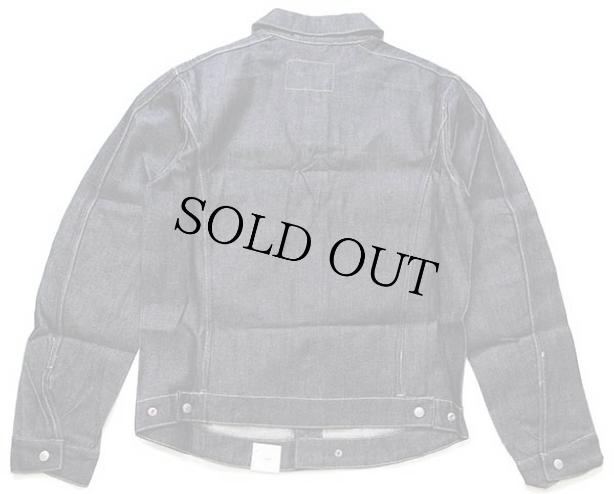 画像2: デッドストック★00s Levi'sリーバイス ENGINEERED JEANS 70100 立体裁断 デニムジャケット M★B ユーロ (2)