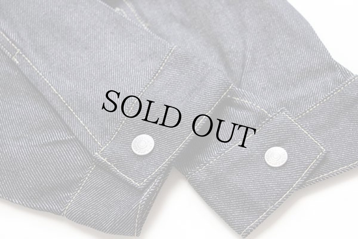 画像6: デッドストック★00s Levi'sリーバイス ENGINEERED JEANS 70100 立体裁断 デニムジャケット M★B ユーロ (6)