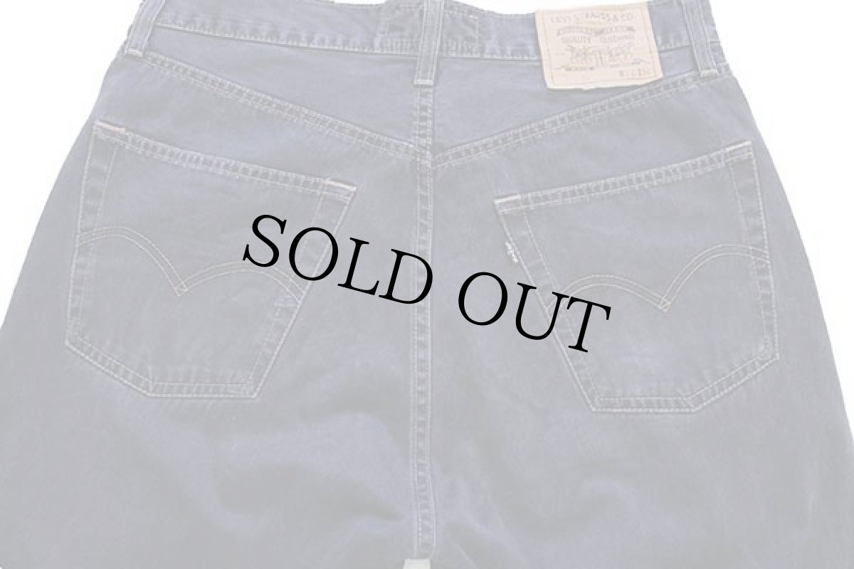 画像5: 90s Levi'sリーバイス 451 コットンツイルパンツ ネイビーグレー w34 L34★ユーロ (5)