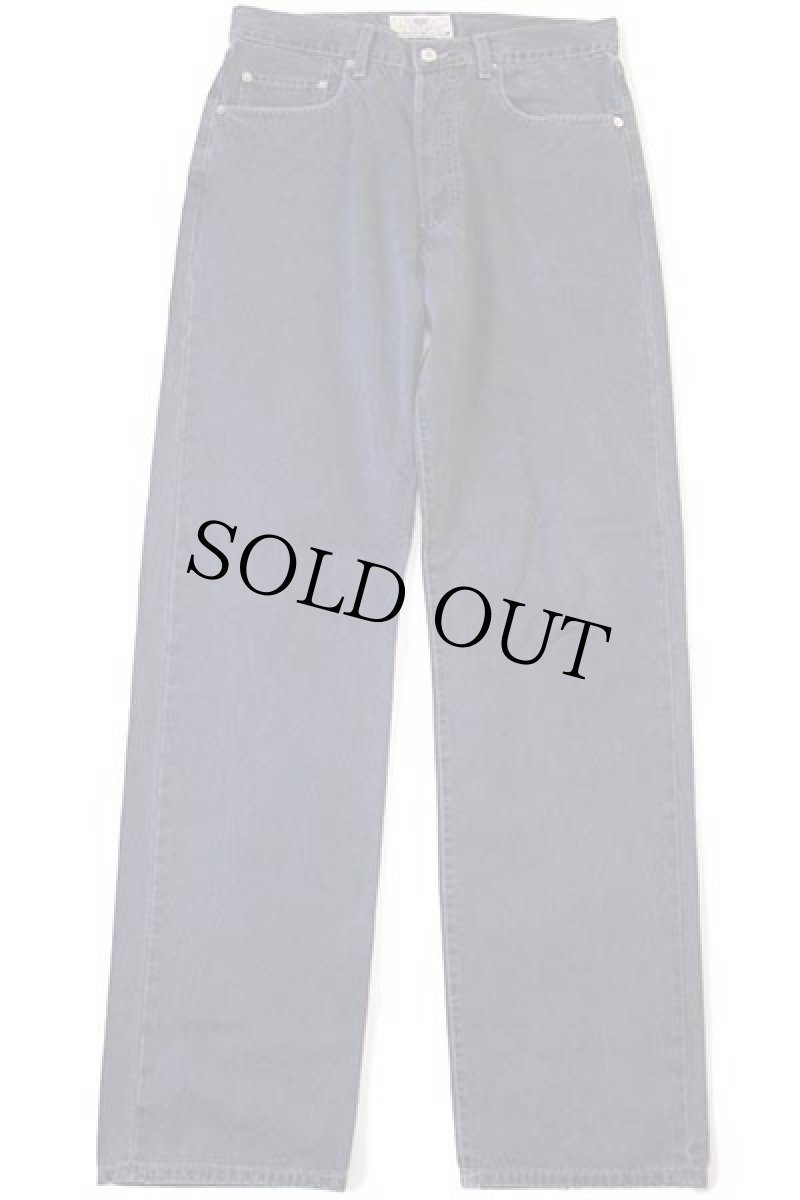 画像2: 90s Levi'sリーバイス 451 コットンツイルパンツ ネイビーグレー w34 L34★ユーロ (2)