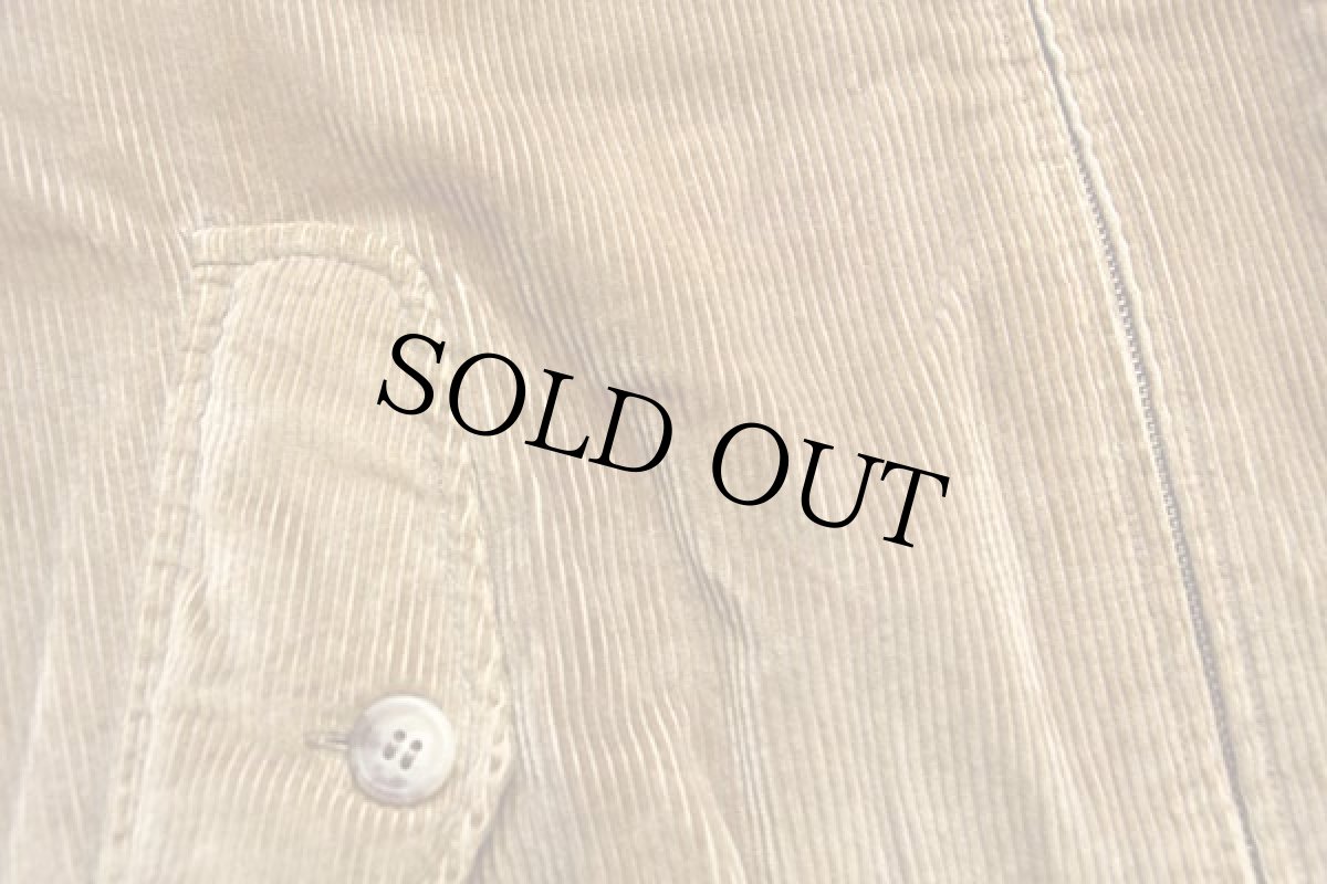 画像8: 90s ポロ ラルフローレン G9タイプ マドラスチェックライナー 太畝 コーデュロイ ハリントンジャケット 茶 L (8)