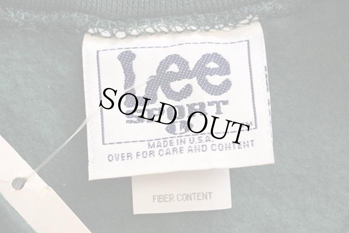 画像5: デッドストック★90s USA製 Leeリー NFL GREEN BAY PACKERS リバースウィーブ スウェット 緑 L (5)