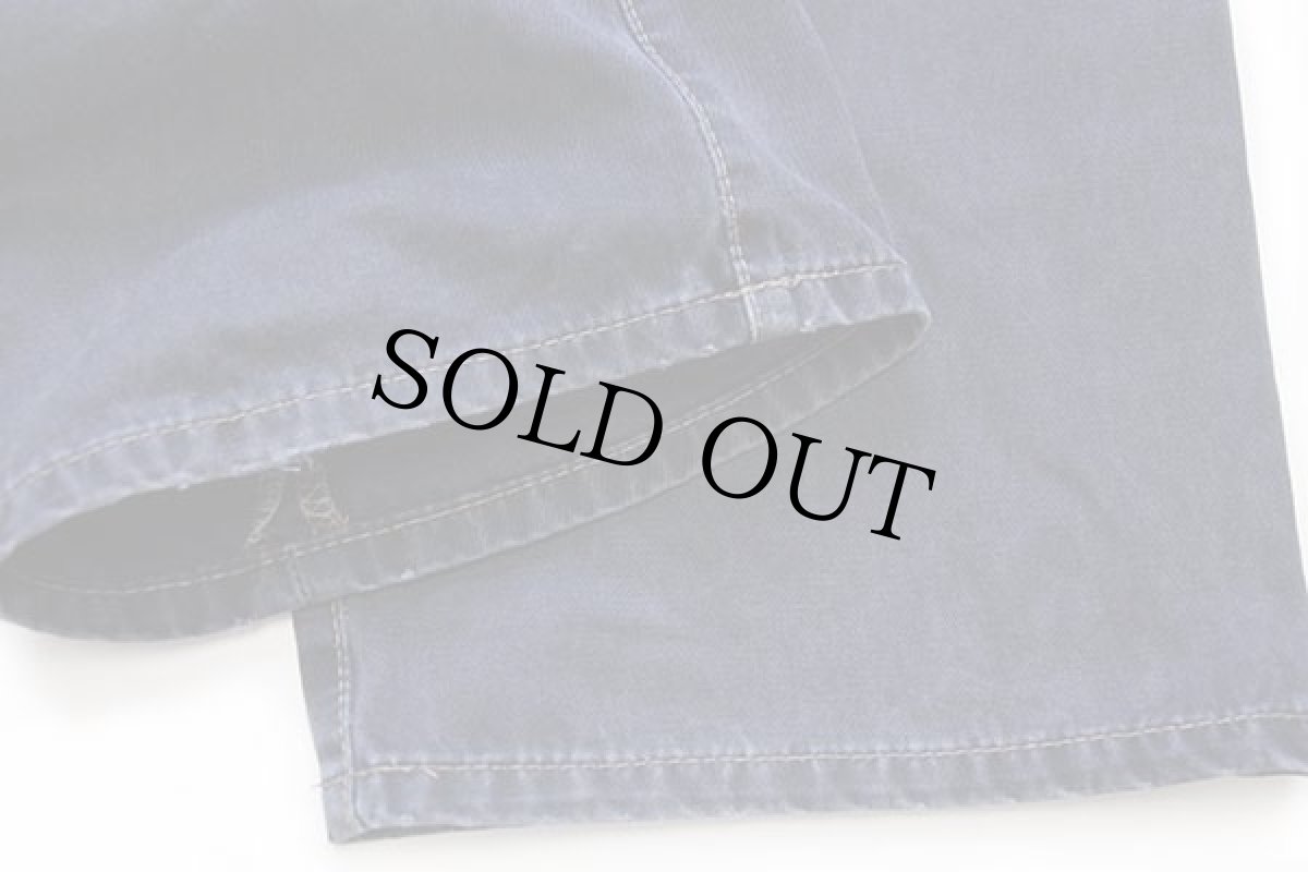 画像8: 90s Levi'sリーバイス 451 コットンツイルパンツ ネイビーグレー w34 L34★ユーロ (8)