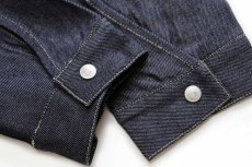 画像6: デッドストック★00s Levi'sリーバイス ENGINEERED JEANS 70100 立体裁断 デニムジャケット M★A ユーロ (6)