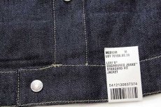 画像5: デッドストック★00s Levi'sリーバイス ENGINEERED JEANS 70100 立体裁断 デニムジャケット M★B ユーロ (5)