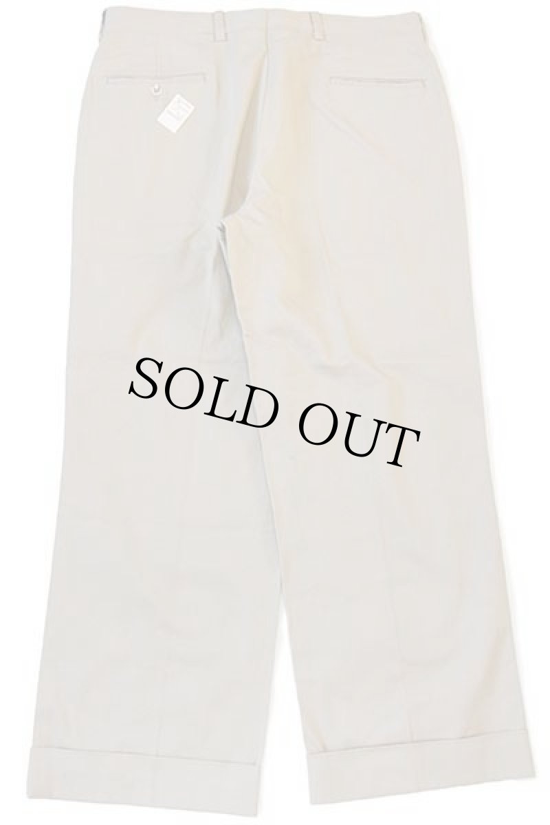 画像3: デッドストック★80s USA製 BROOKS BROTHERSブルックスブラザーズ コットン チノパン カーキ w36 (3)