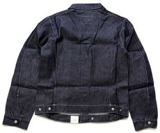 画像2: デッドストック★00s Levi'sリーバイス ENGINEERED JEANS 70100 立体裁断 デニムジャケット M★A ユーロ (2)