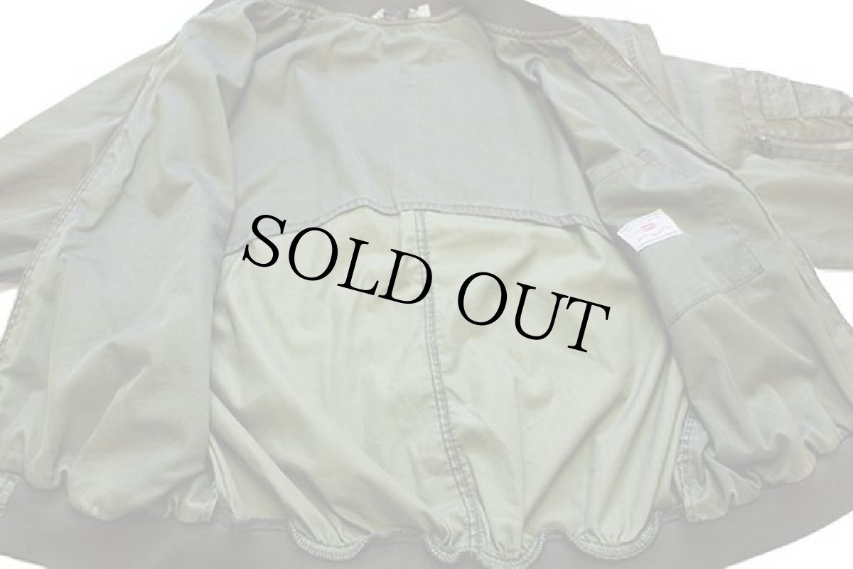 画像6: 90s イタリア製 Levi'sリーバイス ワンポイント ポプリン ジャケット オリーブ M★ユーロ (6)