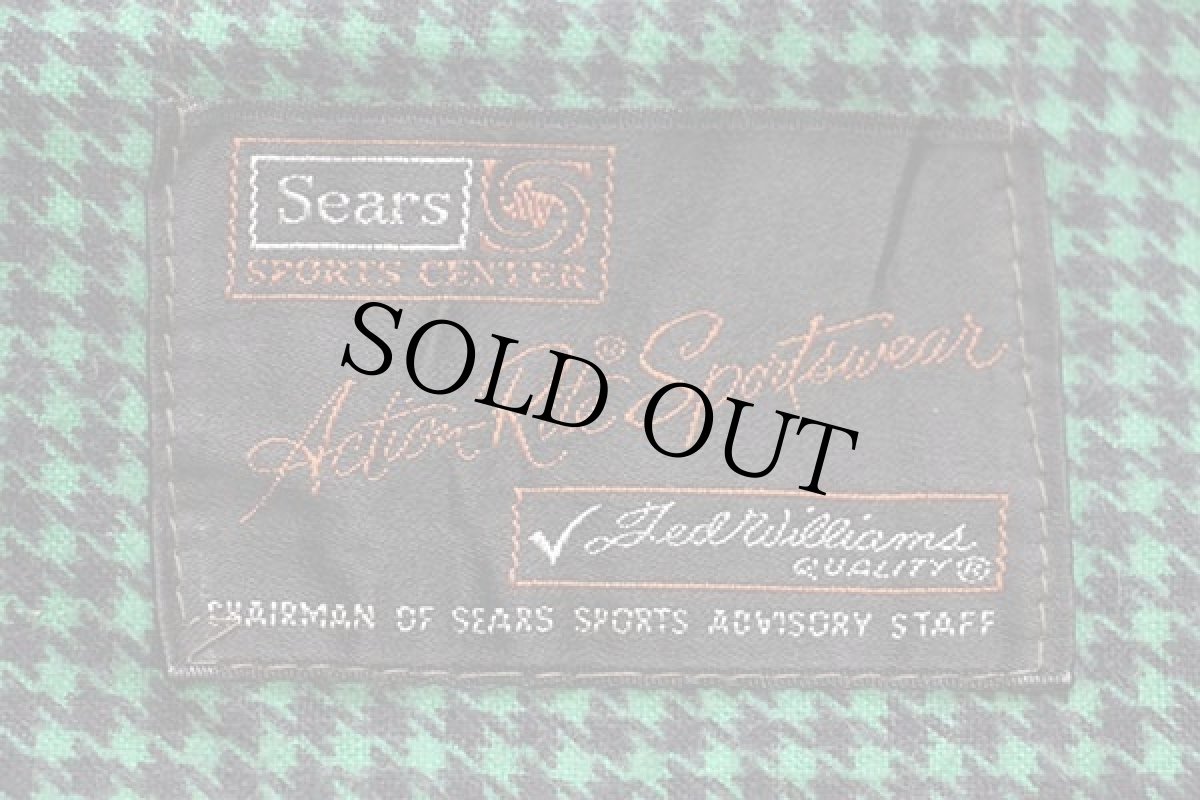 画像4: 60s Sears Ted Williams シビリアンリーフカモ コットン ハンティングジャケット (4)