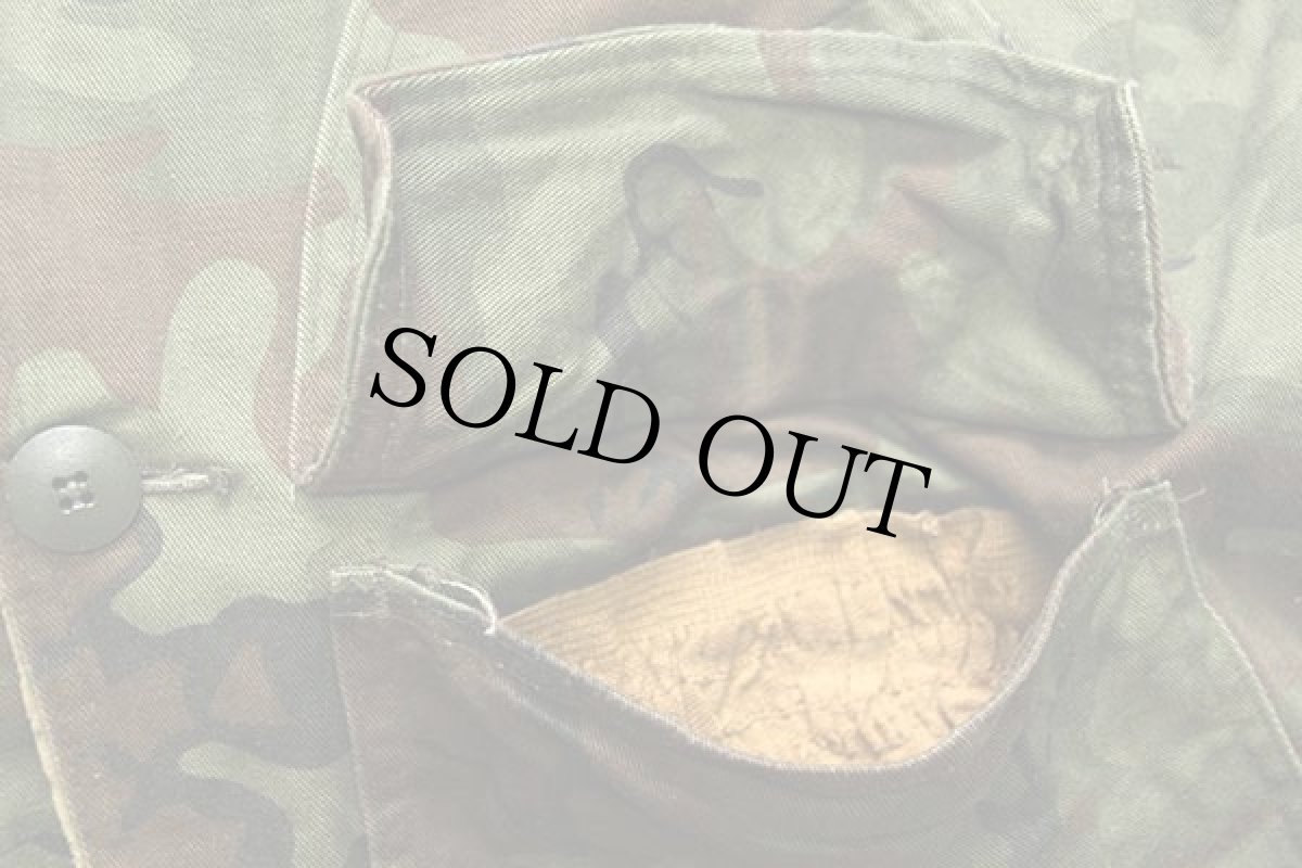 画像7: 60s Sears Ted Williams シビリアンリーフカモ コットン ハンティングジャケット (7)