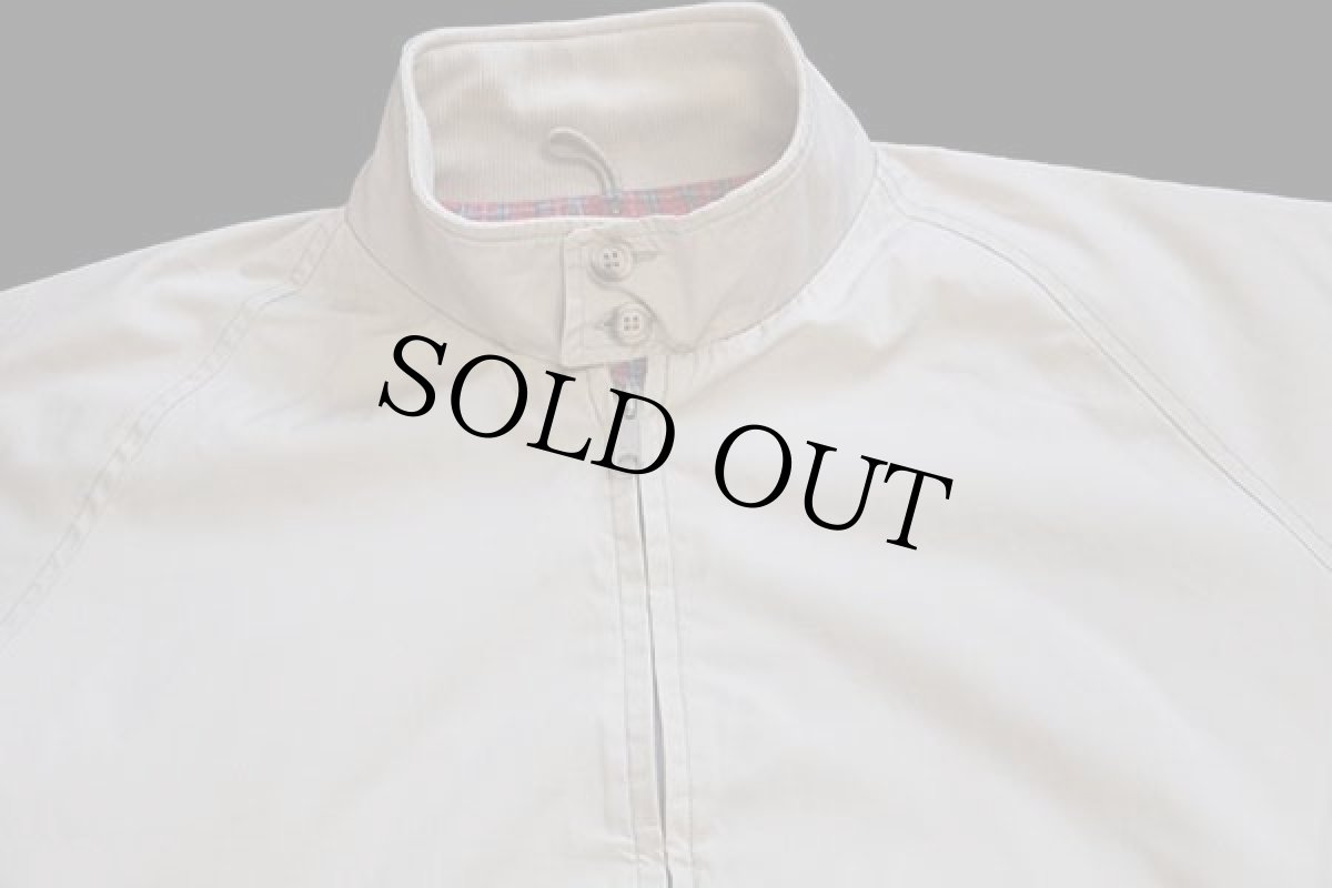 画像3: 80s USA製 L.L.Bean G9タイプ タータンチェックライナー ハリントンジャケット ライトベージュ 42L (3)