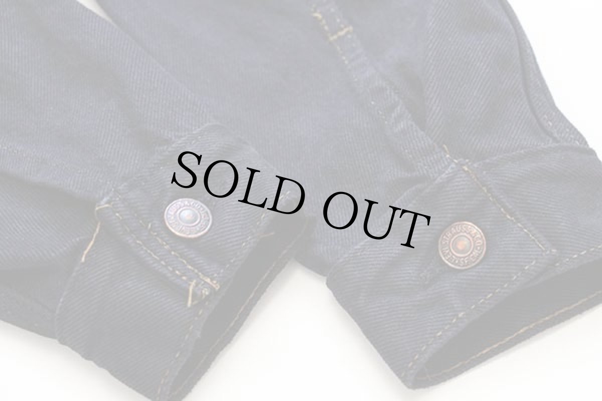 画像6: 80s USA製 Levi'sリーバイス 70506 ブラック デニムジャケット 4ポケット 後染め 38R (6)