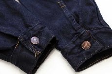 画像6: 80s USA製 Levi'sリーバイス 70506 ブラック デニムジャケット 4ポケット 後染め 38R (6)