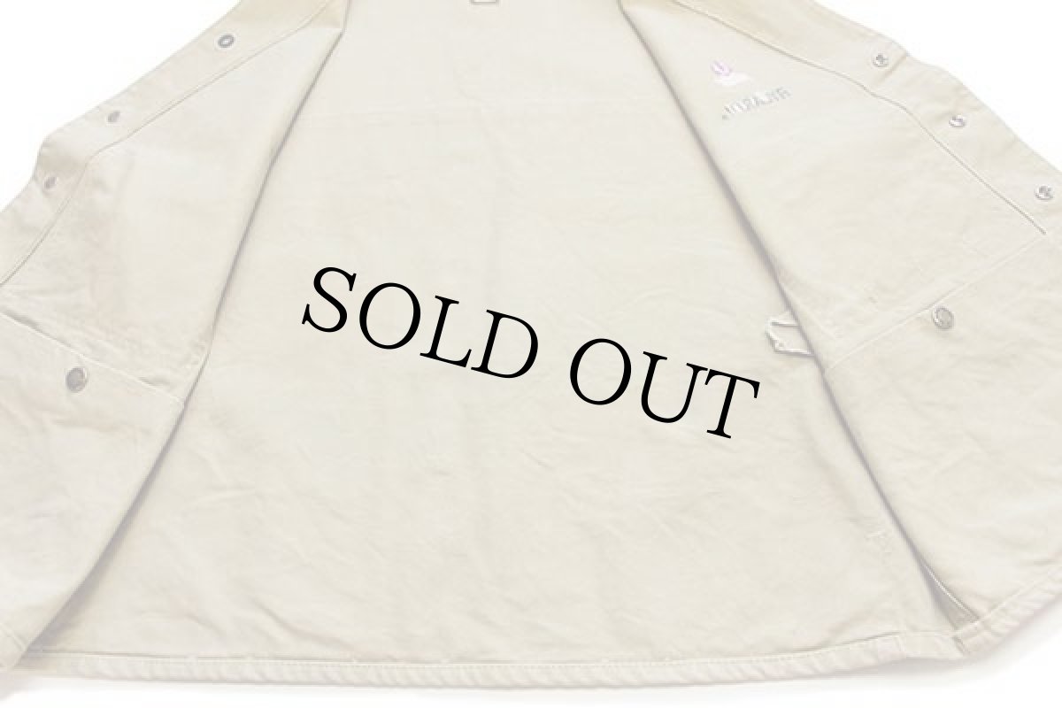 画像5: USA製 FILSONフィルソン 刺繍 キャンバス ワークベスト カーキ 42 (5)