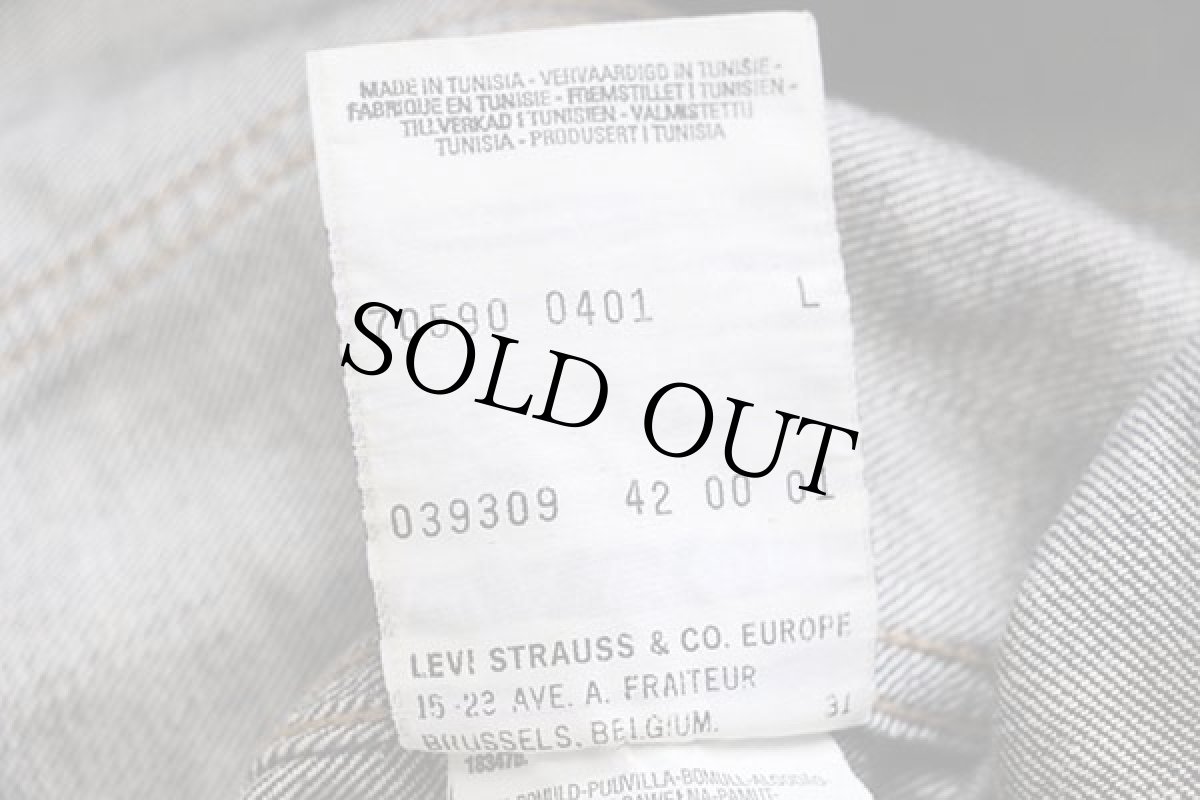 画像5: 00s Levi'sリーバイス 70590 デニムジャケット L★ユーロ (5)