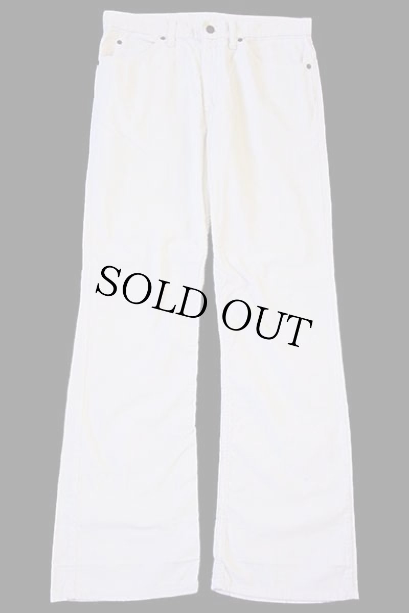 画像2: 70s Levi'sリーバイス 517 コーデュロイパンツ アイボリー w33 L33★ブーツカット (2)