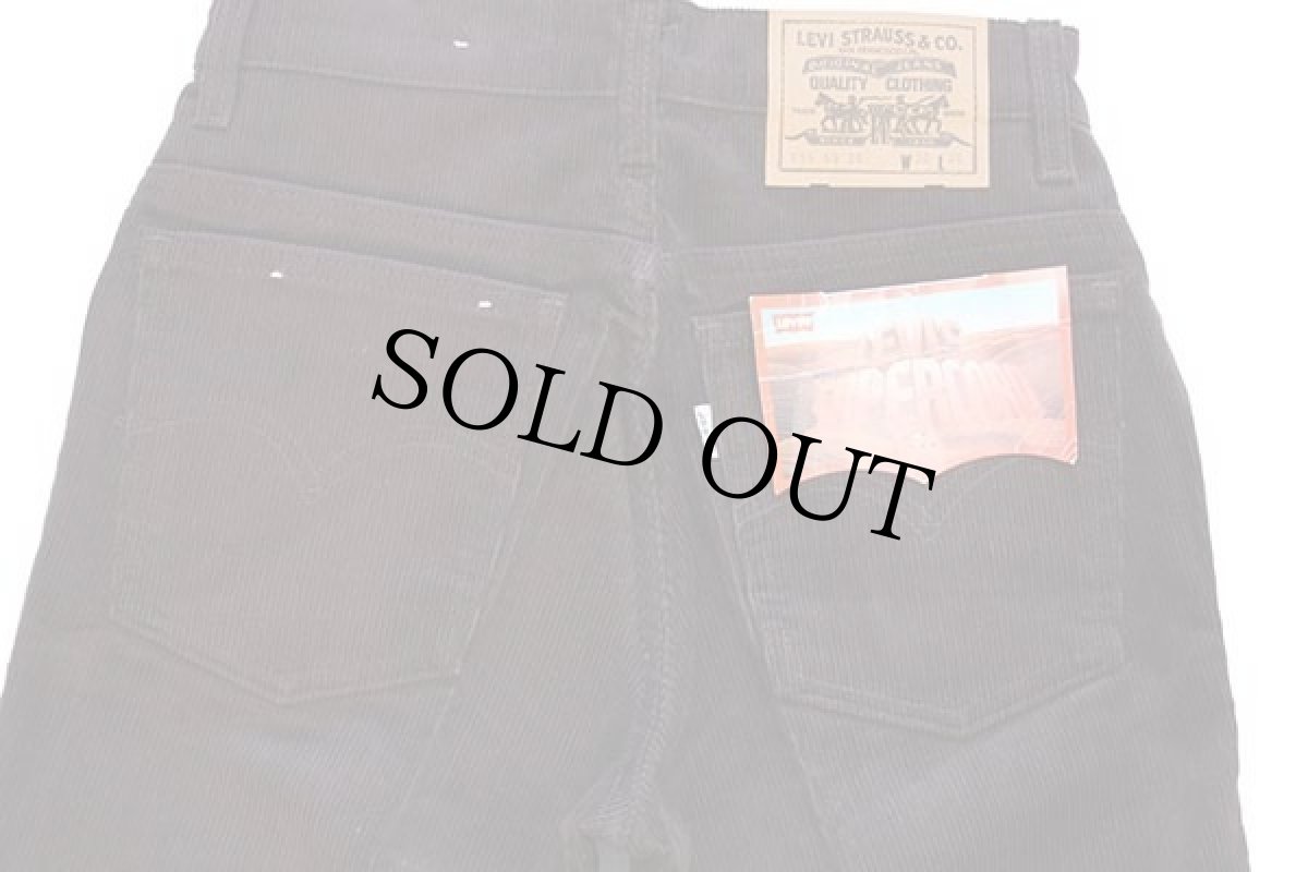 画像5: デッドストック★90s ベルギー製 Levi'sリーバイス 630 コーデュロイパンツ チョコレート W30 L36★ユーロ (5)