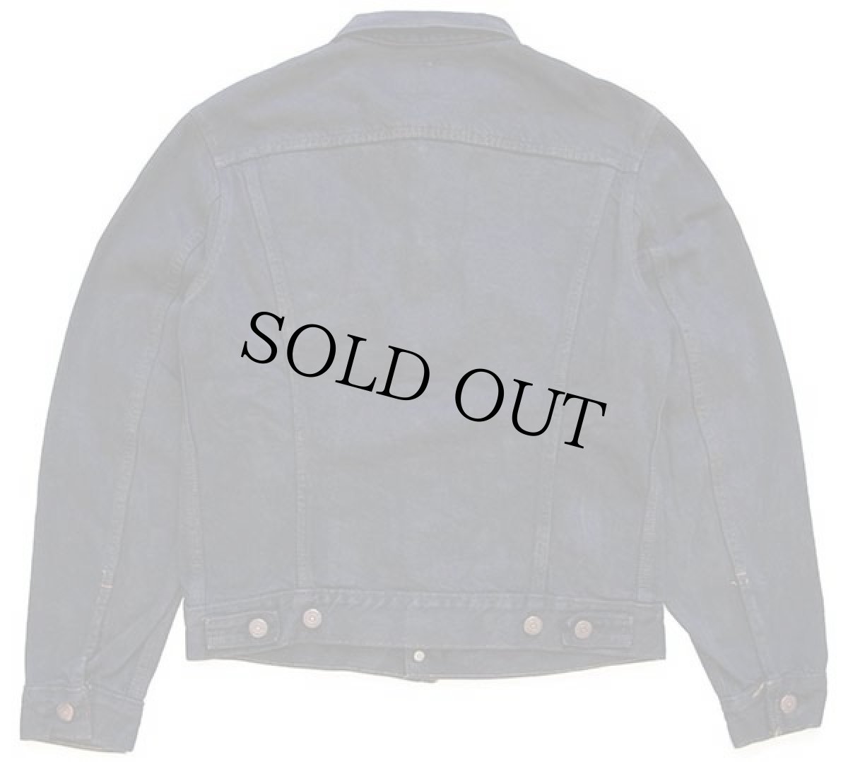 画像2: 80s USA製 Levi'sリーバイス 70506 ブラック デニムジャケット 4ポケット 後染め 38R (2)