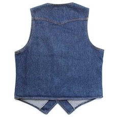 画像2: 70s USA製 Levi'sリーバイス 60508 デニムベスト M (2)