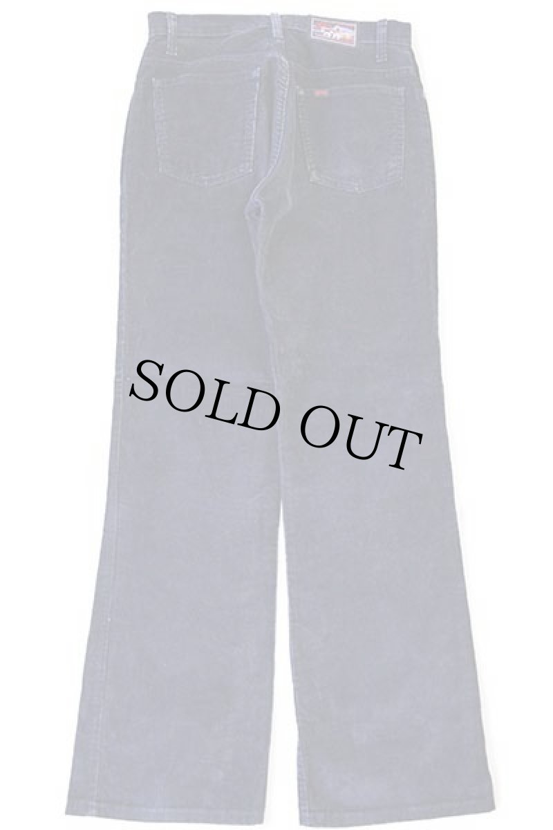 画像3: 80s gapギャップ PIONEERタグ フレア コーデュロイパンツ 紺 w31 L31★ブーツカット (3)