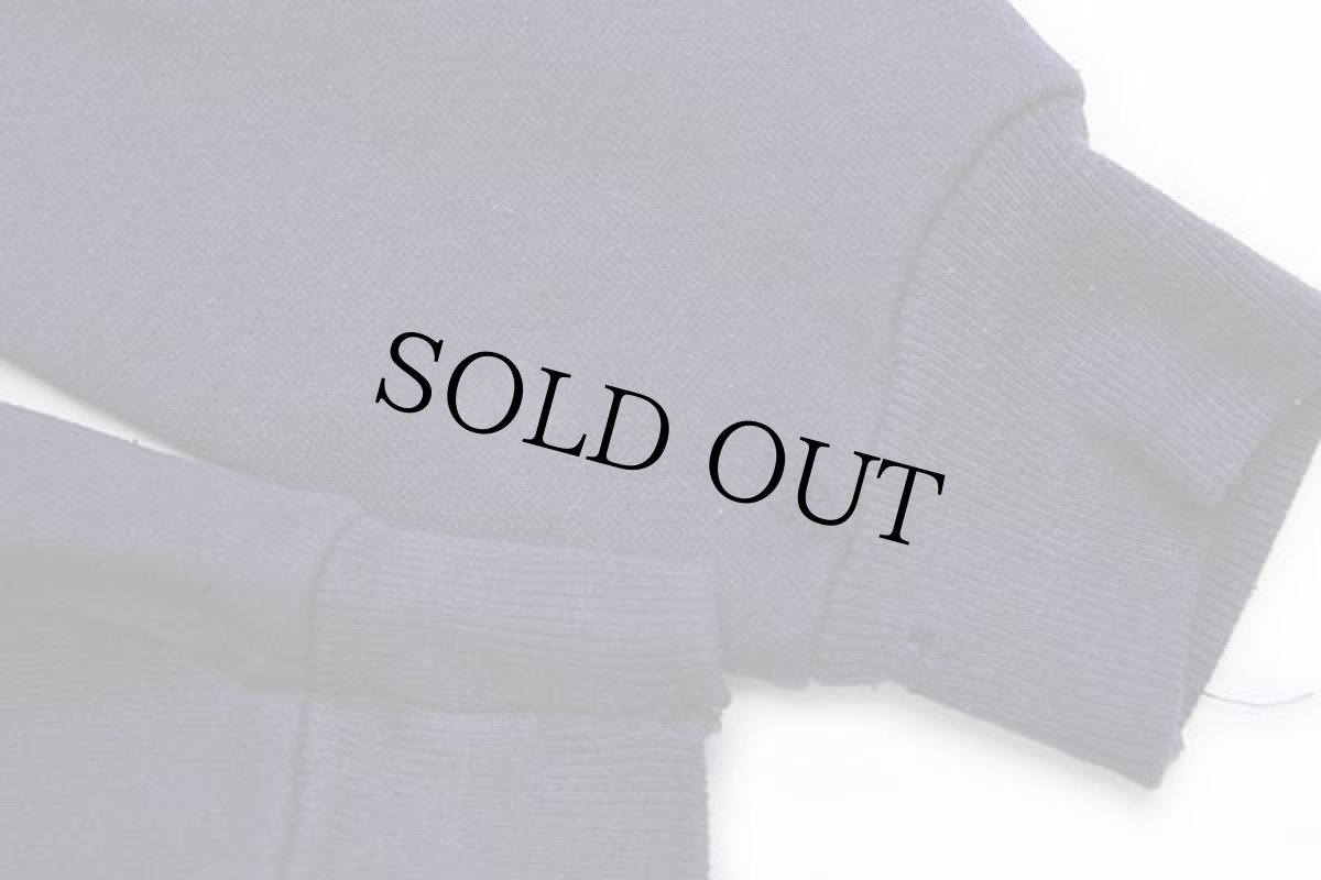 画像6: 70s USA製 RUSSELLラッセル 無地 スウェット ジップパーカー 紺 M (6)