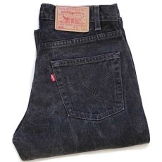 画像1: 00s カナダ製 Levi'sリーバイス 505 ブラック デニムパンツ w31 L32★59 (1)