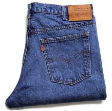 画像1: 80s USA製 Levi'sリーバイス 517 デニムパンツ カスタム w36★57 ブーツカット (1)