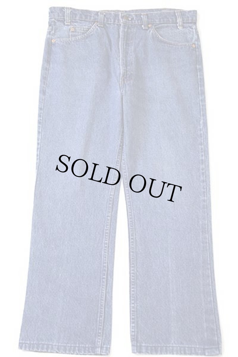 画像2: 80s USA製 Levi'sリーバイス 517 デニムパンツ カスタム w36★57 ブーツカット (2)