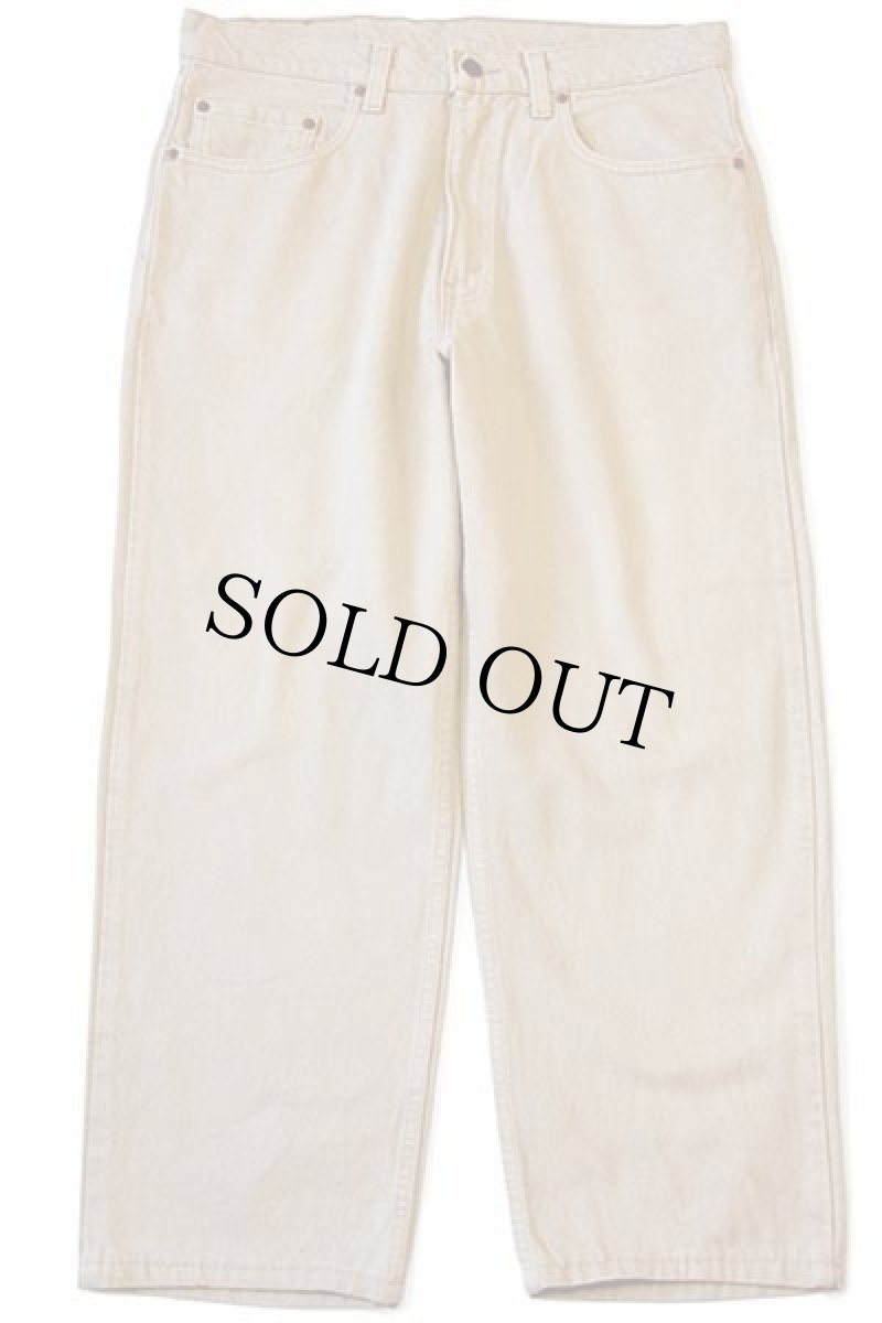 画像2: 90s USA製 Levi'sリーバイス 550 後染め カラーデニムパンツ カーキ W34 (2)