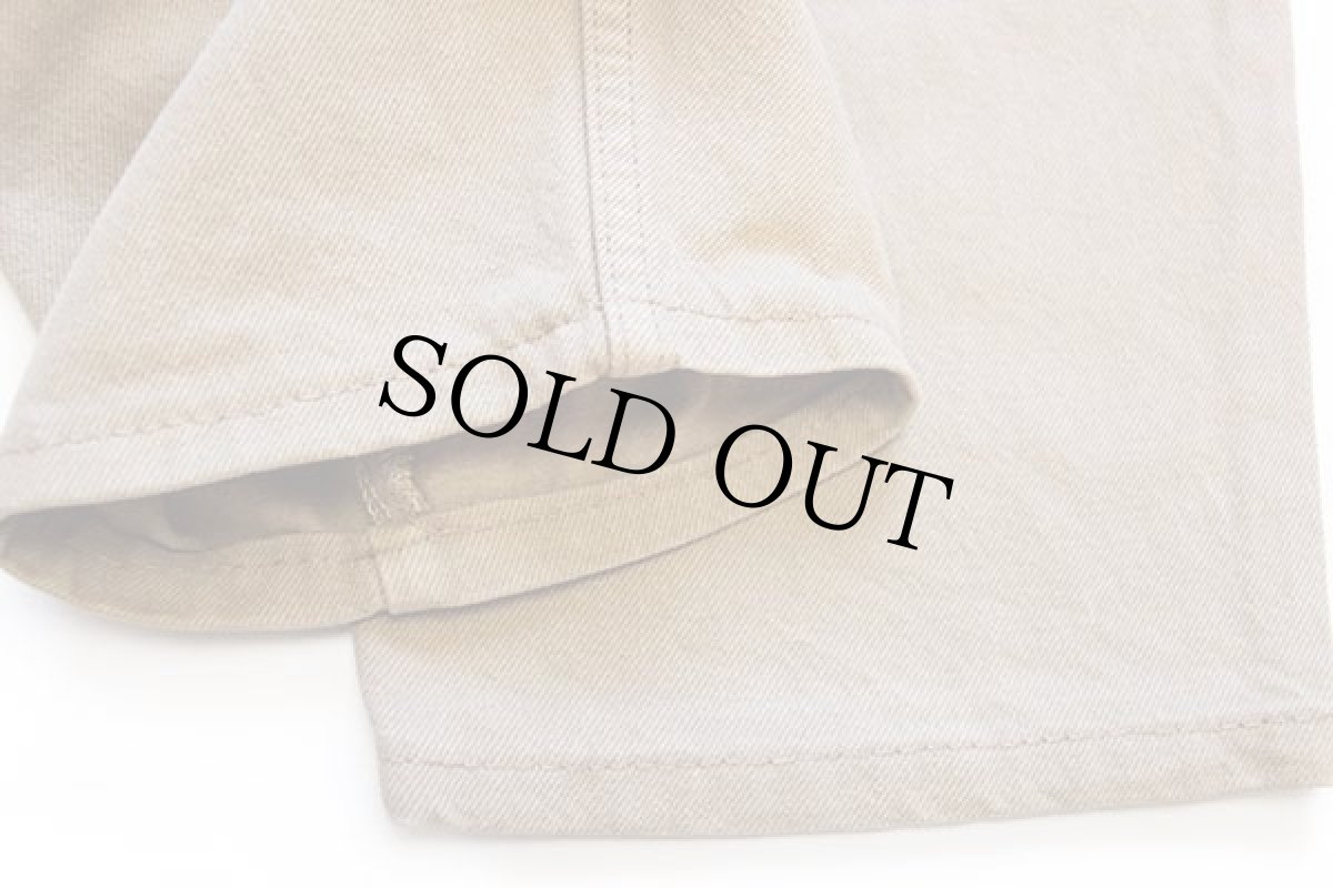 画像8: 90s USA製 Levi'sリーバイス 550 後染め カラーデニムパンツ カーキ W34 (8)