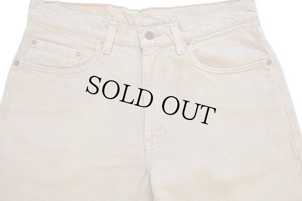 画像4: 90s USA製 Levi'sリーバイス 550 後染め カラーデニムパンツ カーキ W34 (4)