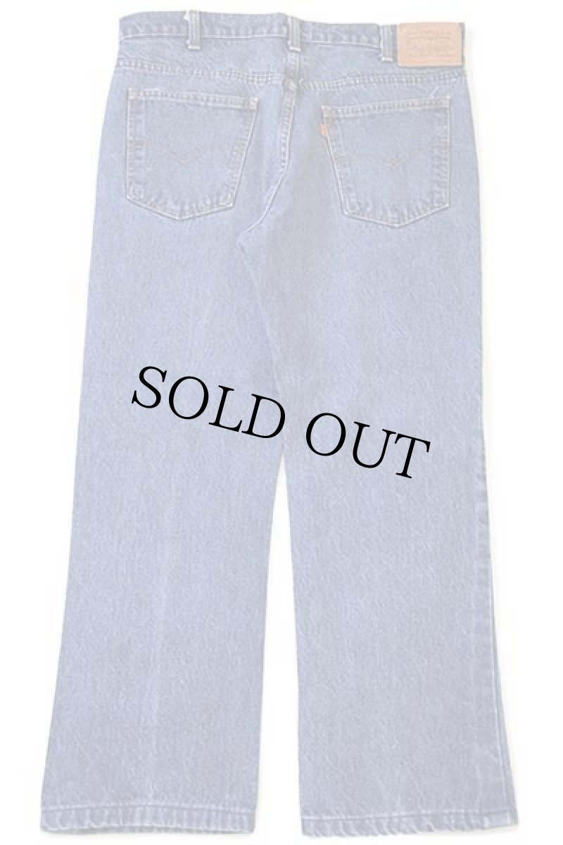 画像3: 80s USA製 Levi'sリーバイス 517 デニムパンツ カスタム w36★57 ブーツカット (3)