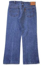 画像3: 80s USA製 Levi'sリーバイス 517 デニムパンツ カスタム w36★57 ブーツカット (3)