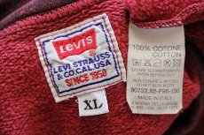 画像4: 90s イタリア製 Levi'sリーバイス ボーダー オールオーバープリント コットン スウェット XL★ユーロ (4)