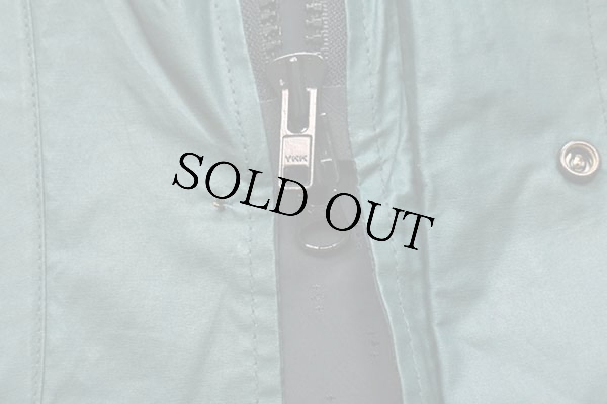 画像7: 90s Woolrichウールリッチ チェックライナー コットン×ナイロン フィールドコート 緑 L (7)