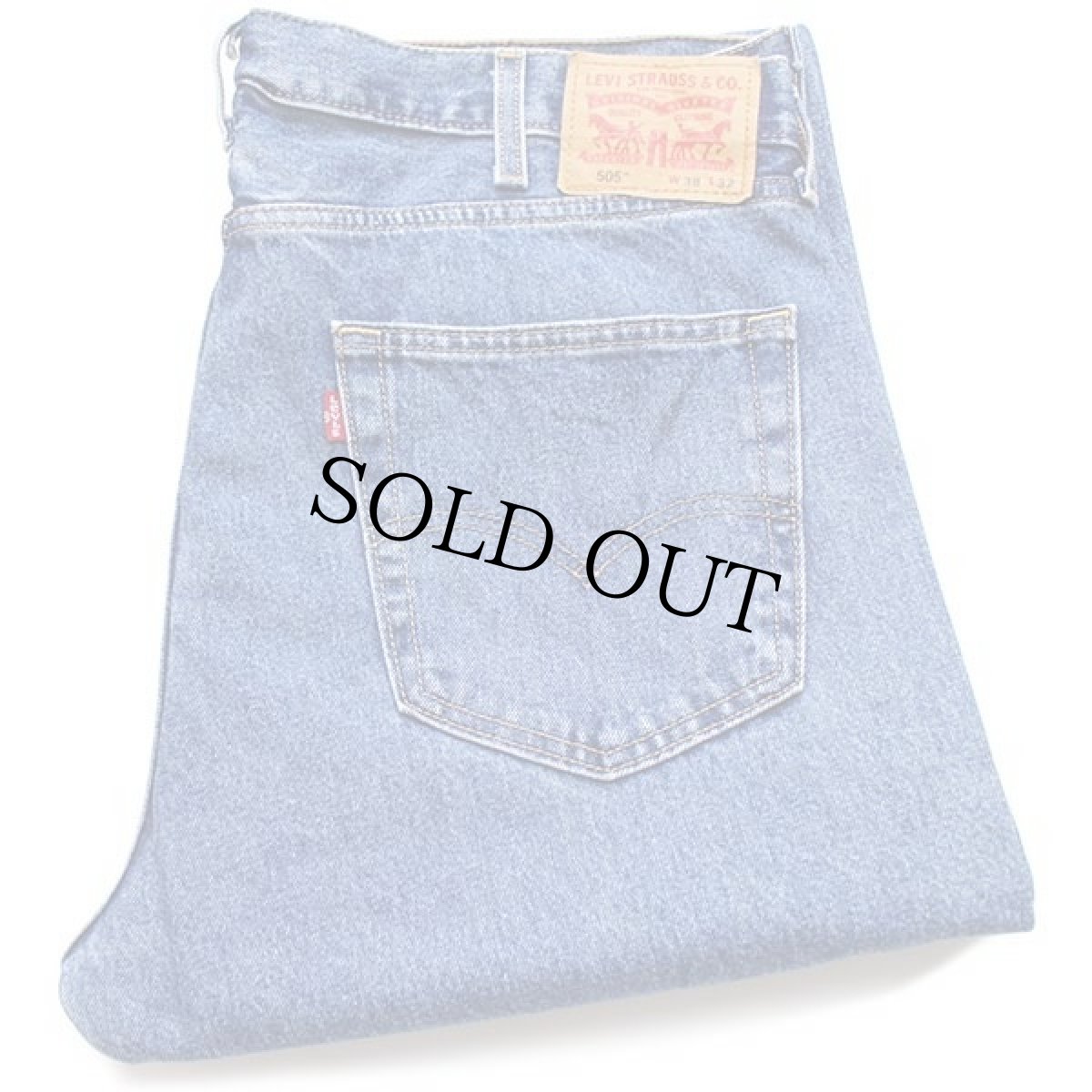 画像1: Levi'sリーバイス 505 デニムパンツ W38 L32★SDP1679 (1)