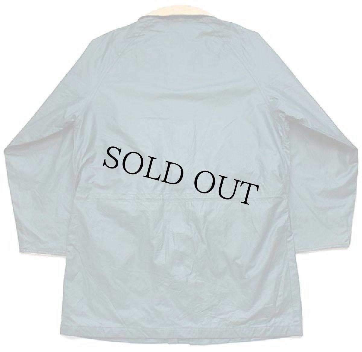 画像2: 90s Woolrichウールリッチ チェックライナー コットン×ナイロン フィールドコート 緑 L (2)