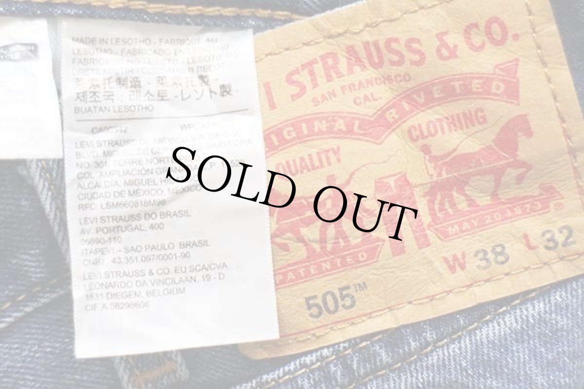 画像6: Levi'sリーバイス 505 デニムパンツ W38 L32★SDP1679 (6)