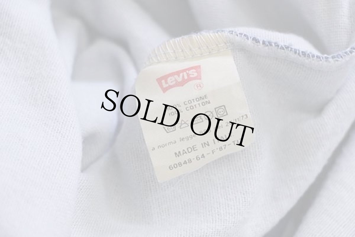 画像5: 80s イタリア製 Levi'sリーバイス ダンガリー ワークシャツ XL★ユーロ (5)