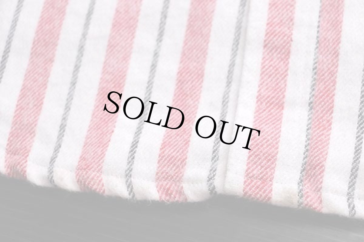 画像5: 90s USA製 JCPenney STJOHN'SBAY×BIGMACビッグマック マルチストライプ コットン フランネルシャツ M (5)