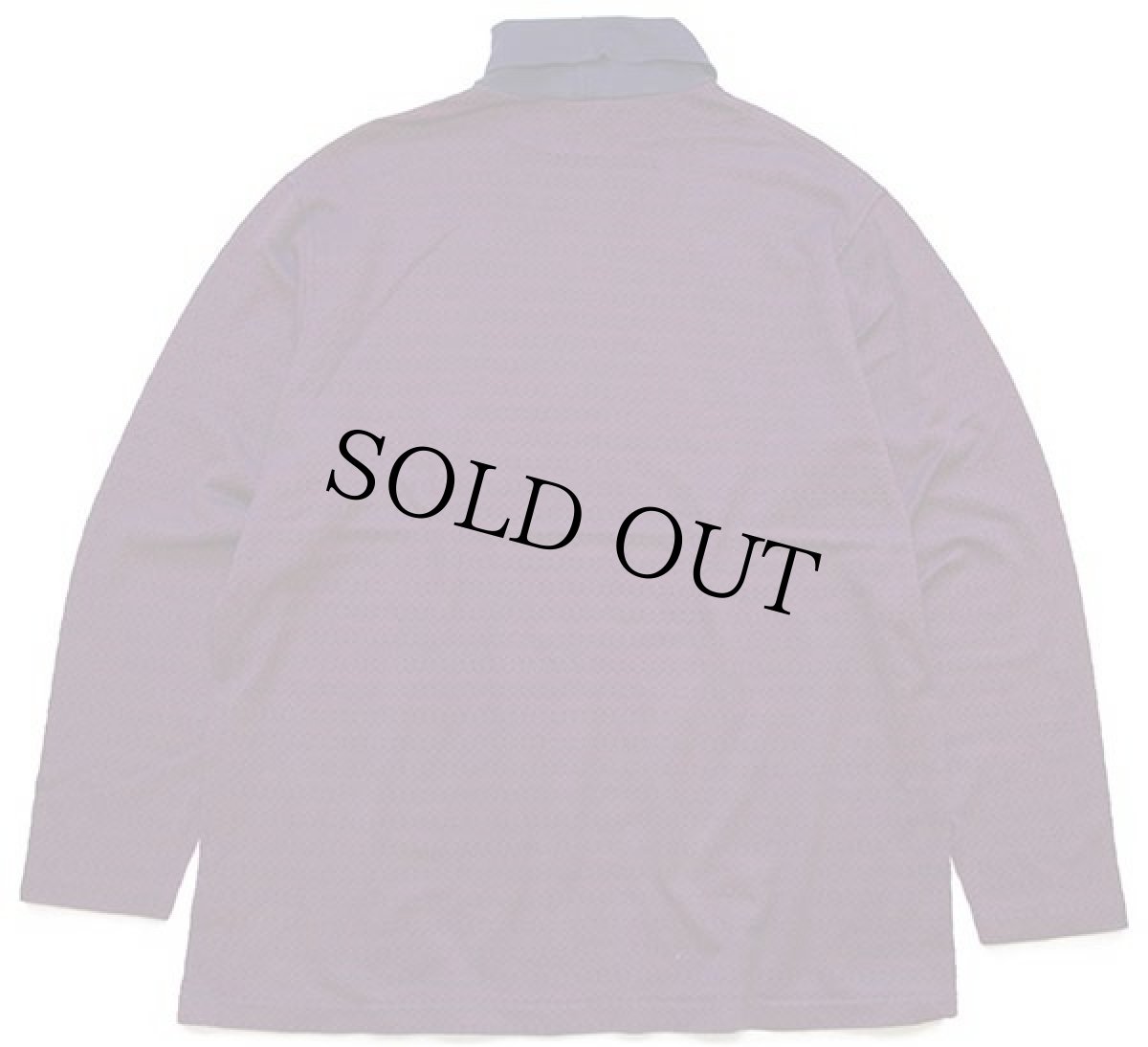 画像3: 90s USA製 LANDS'ENDランズエンド 織り柄 総柄 タートルネック コットン カットソー XL (3)