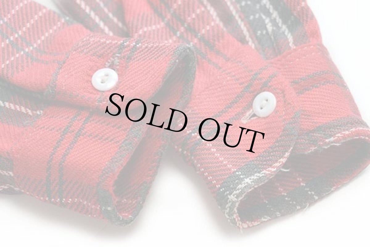 画像8: 70s JCPenney BIGMACビッグマック チェック コットン フランネルシャツ S (8)