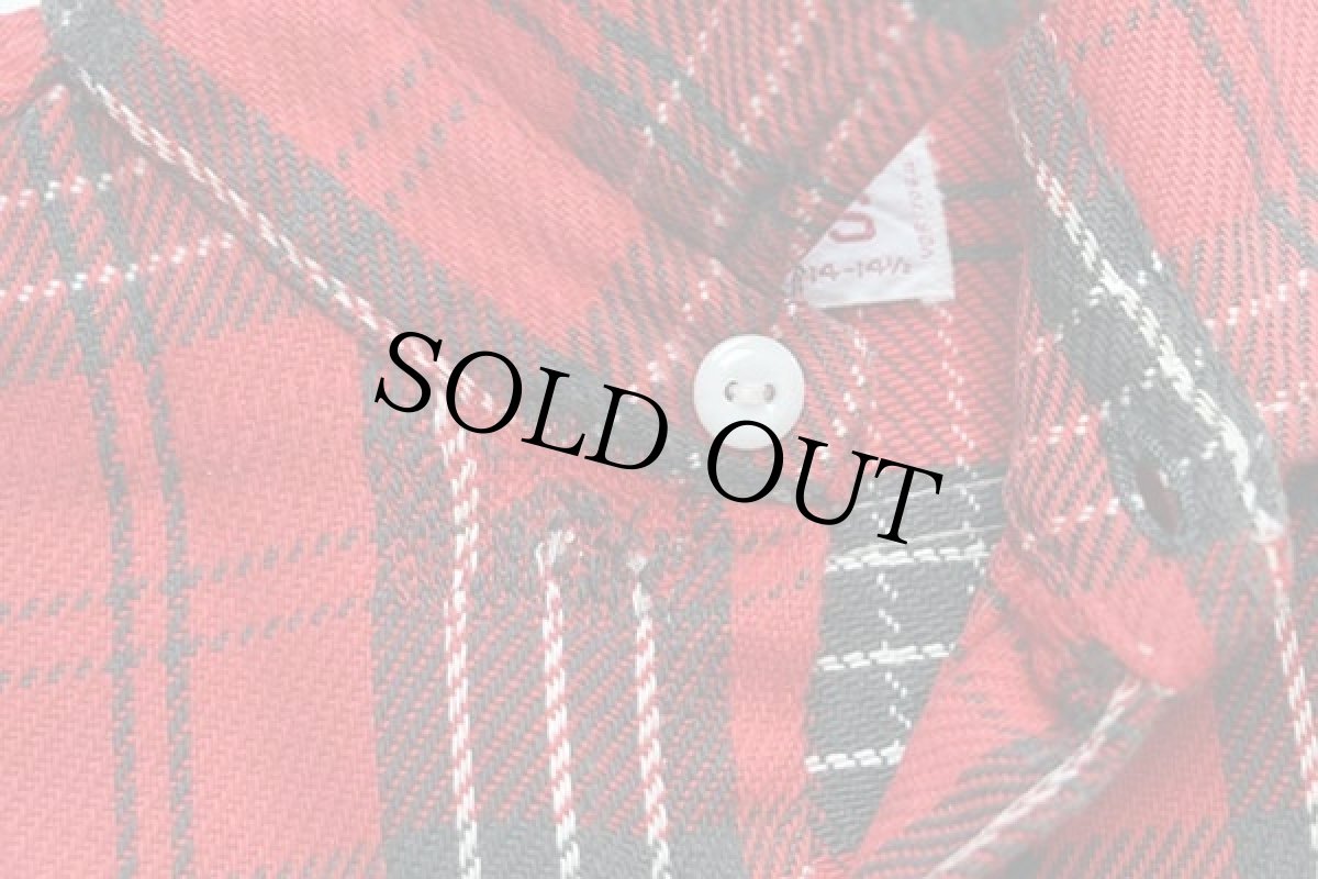 画像5: 70s JCPenney BIGMACビッグマック チェック コットン フランネルシャツ S (5)