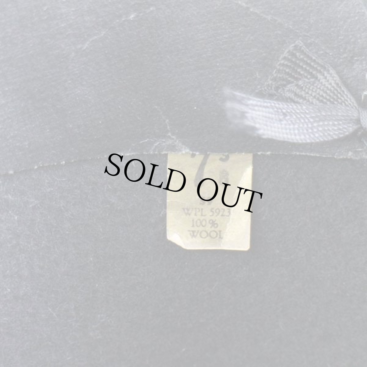 画像6: USA製 EDDY bros. サンダーバード 装飾付き ウール フェルト カウボーイハット 黒 7 3/8 (6)