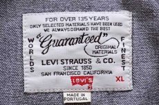 画像4: 80s ポルトガル製 Levi'sリーバイス 先染め ブラック デニム ウエスタンシャツ XL★ユーロ (4)