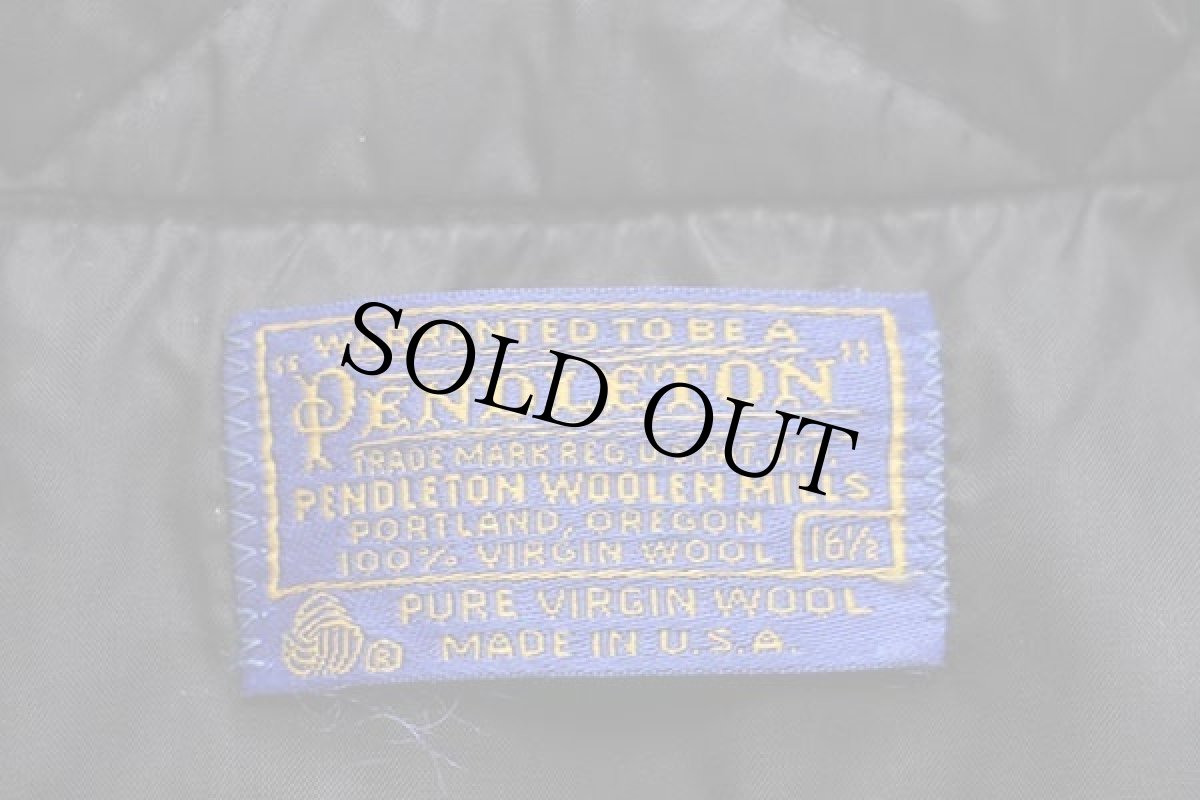 画像4: 70s USA製 PENDLETONペンドルトン タータンチェック ウールシャツ 16.5 (4)