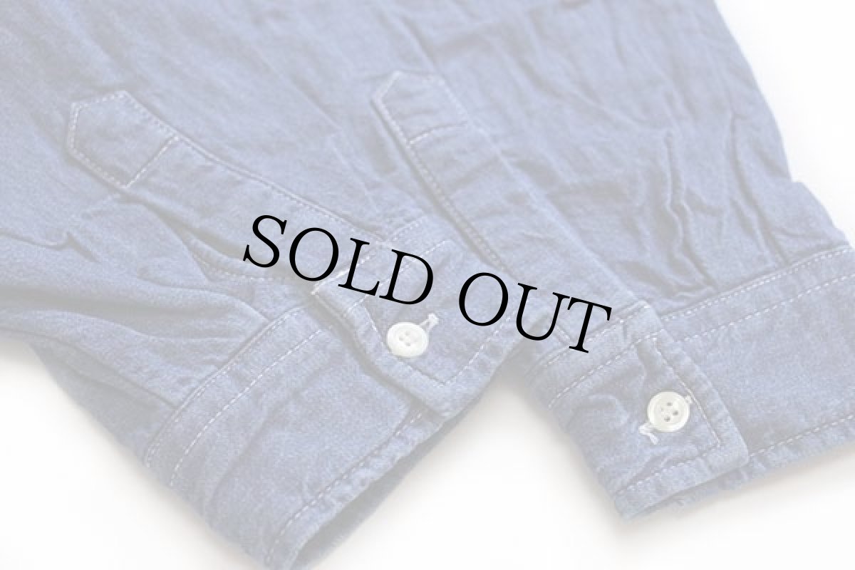 画像6: 80s イタリア製 Levi'sリーバイス ダンガリー ワークシャツ XL★ユーロ (6)