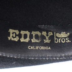 画像4: USA製 EDDY bros. サンダーバード 装飾付き ウール フェルト カウボーイハット 黒 7 3/8 (4)