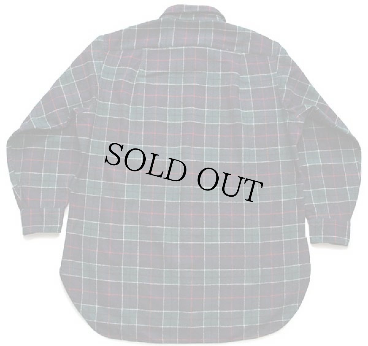 画像2: 70s USA製 PENDLETONペンドルトン タータンチェック ウールシャツ 16.5 (2)