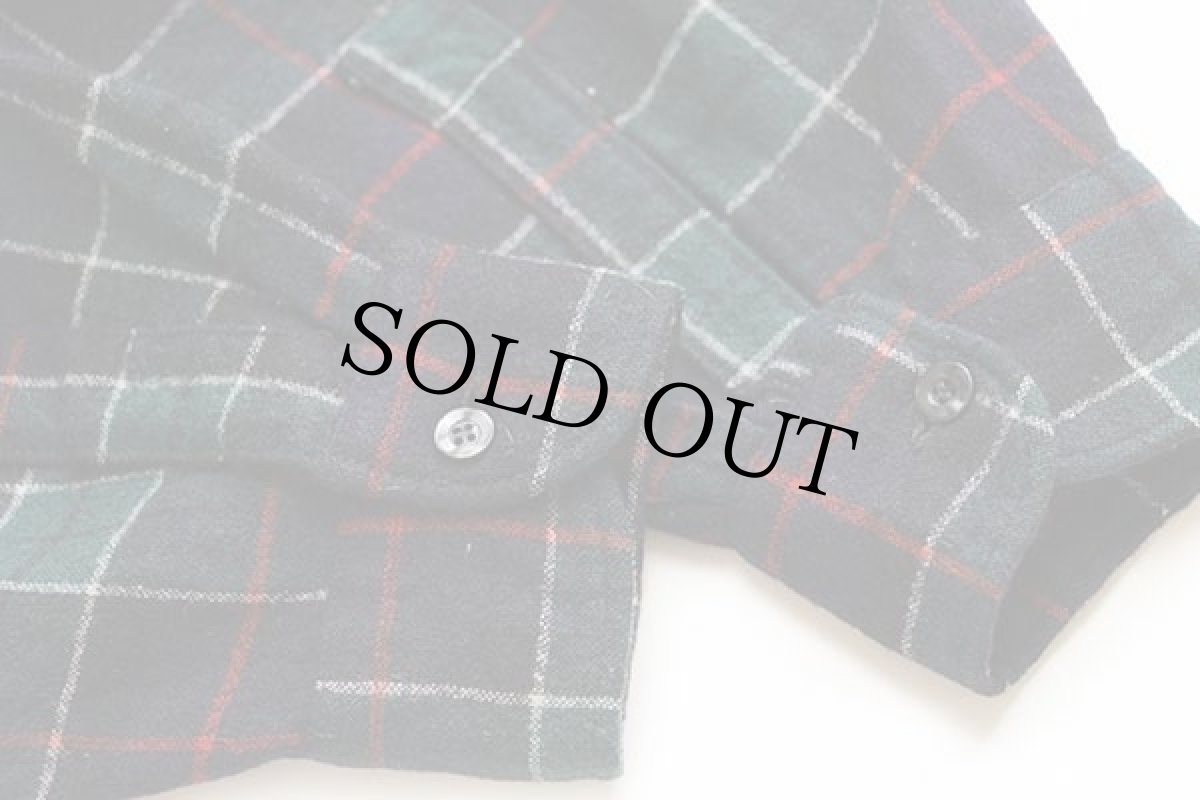 画像6: 70s USA製 PENDLETONペンドルトン タータンチェック ウールシャツ 16.5 (6)